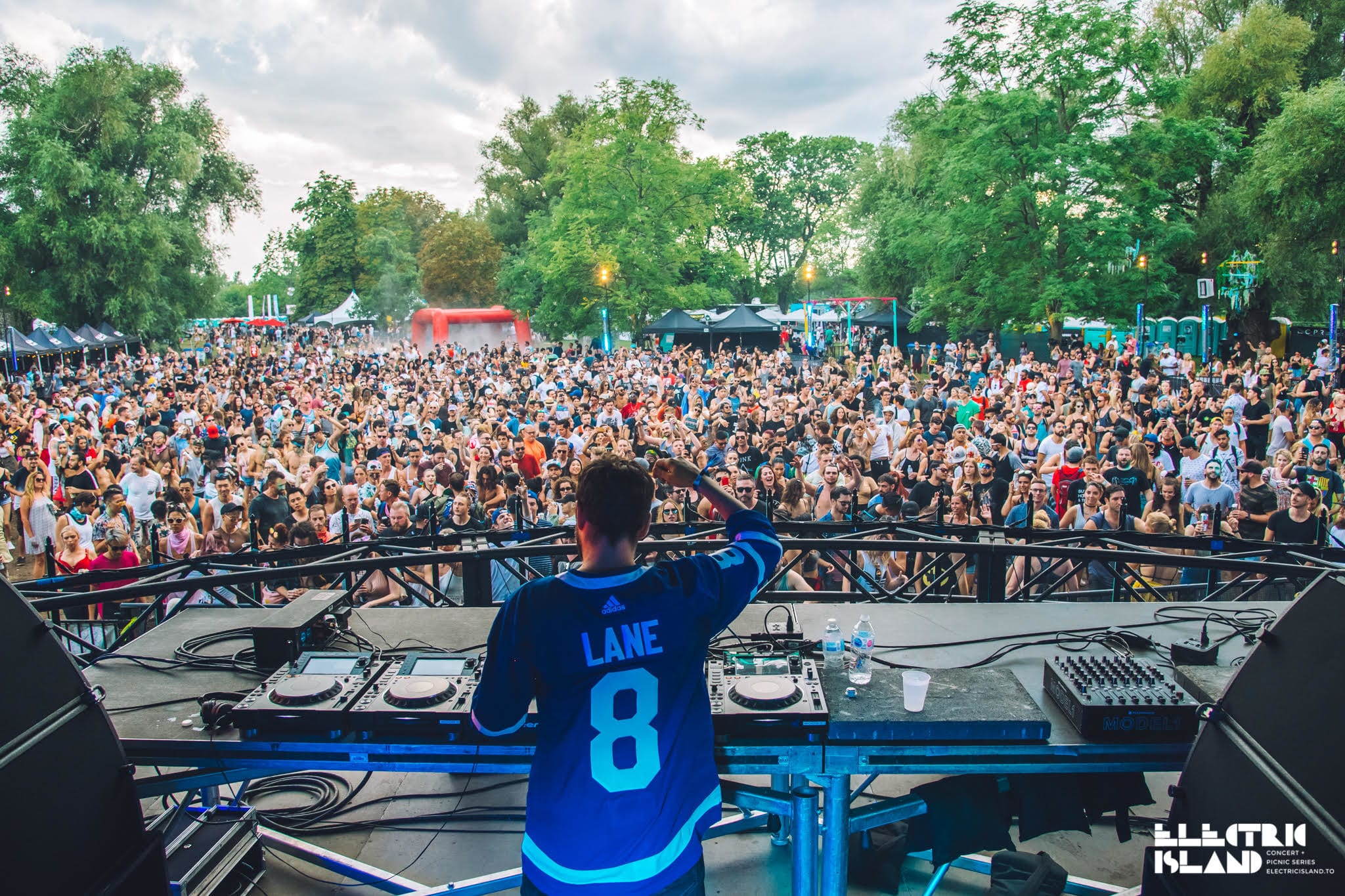 Featured Image for Electric Island Season Opener preview courtesy of Ded Agency  | CJRU