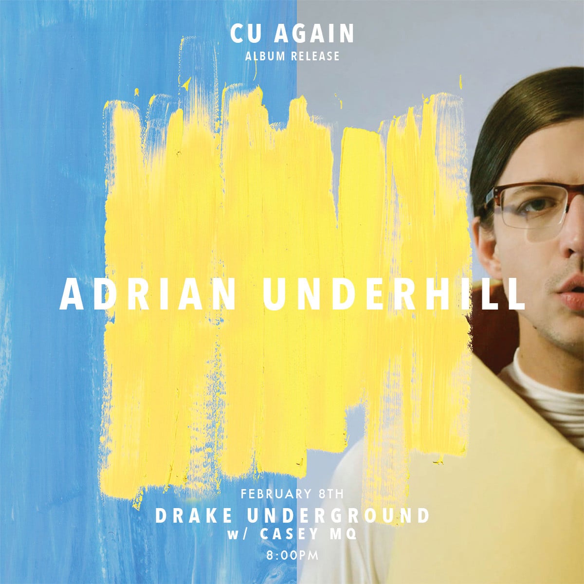Featured Image for Adrian Underhill 'CU Again' Feature courtesy of   | CJRU