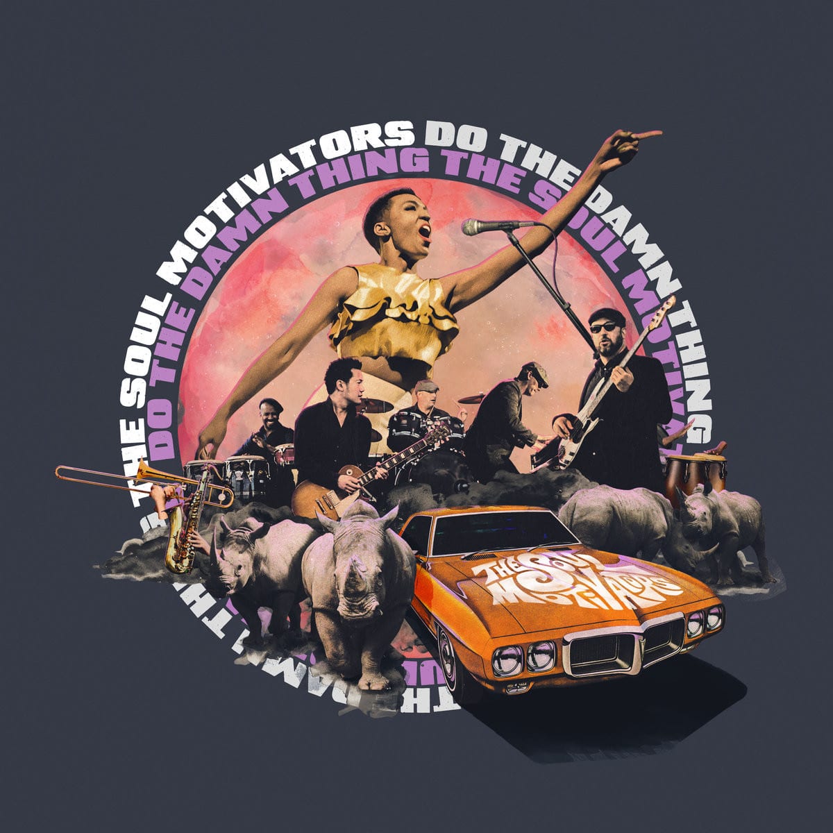Album Image for The Soul Motivators - Do the Damn Thing (Released 2020-01-24  by Do Right!)