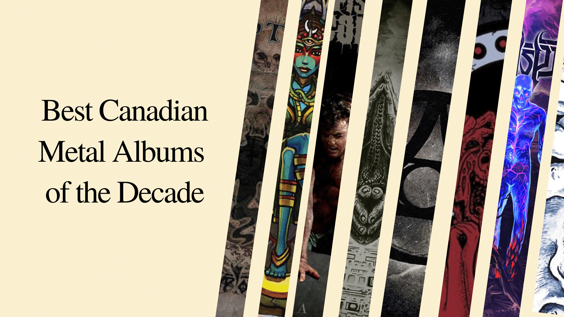 Featured Image for Top 10 Canadian Metal Albums of the Decade courtesy of   | CJRU