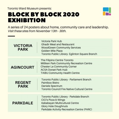 Block by Block Poster Exhibition