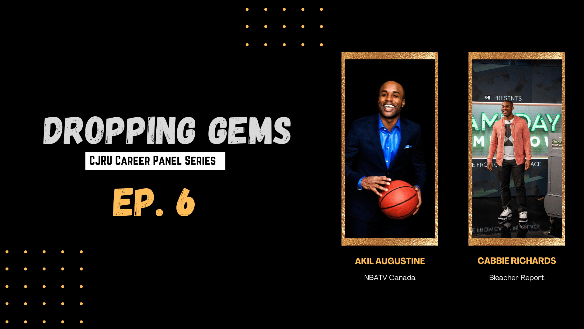 Featured Image for Dropping Gems: Akil Augustine and Cabbie Richards courtesy of   | CJRU