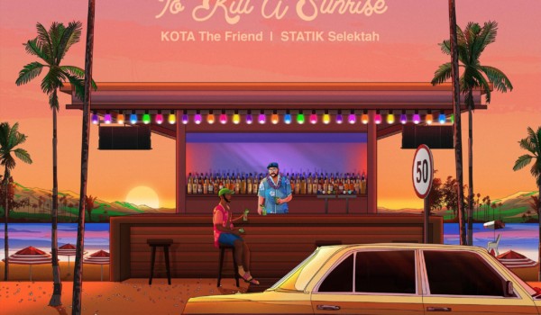 KOTA The Friend & Statik Selektah's album cover to To Kill A Sunrise