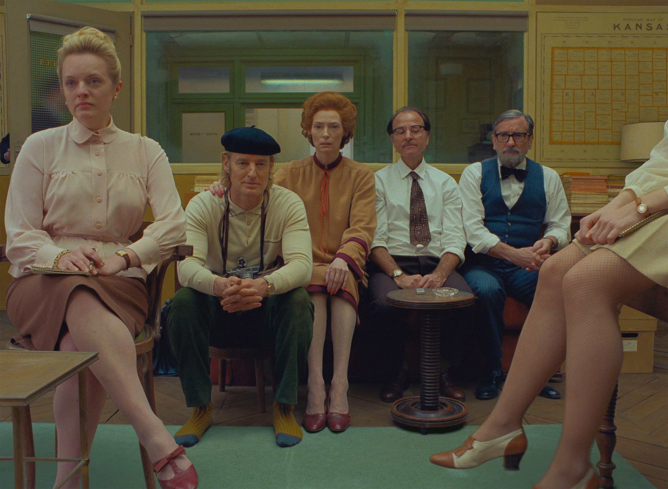 A screen capture of The French Dispatch
